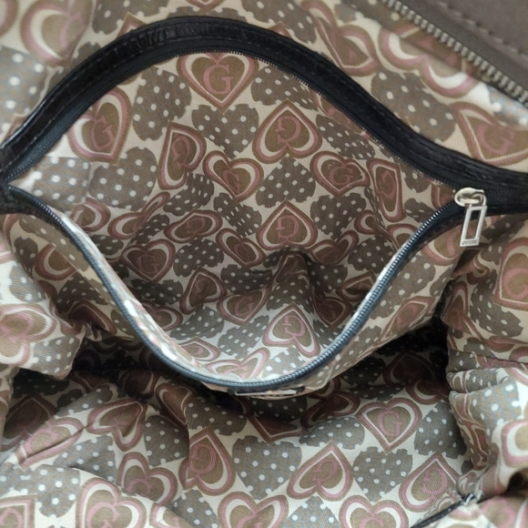 Guess bag, brown with black details - Picture 8 of 12